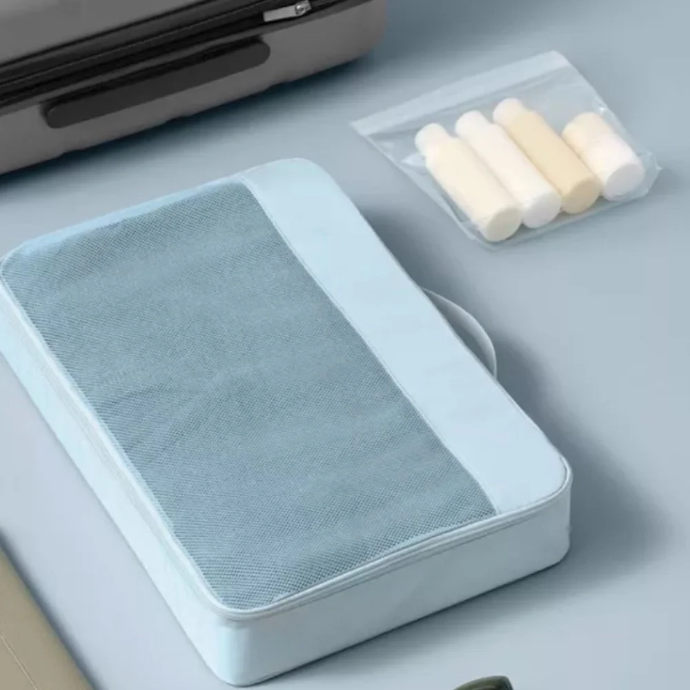 NWT Extra Large Packing Cube & Clear Pouch Set Muddy Aqua - Open Story™